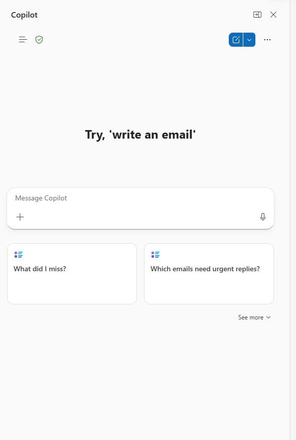 Microsoft Copilot's email assistant in Outlook